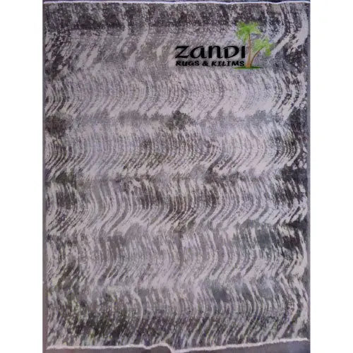 One Of The Kind Hand Knotted Persian Modern Rug 11'9"X9'5" zandirugs